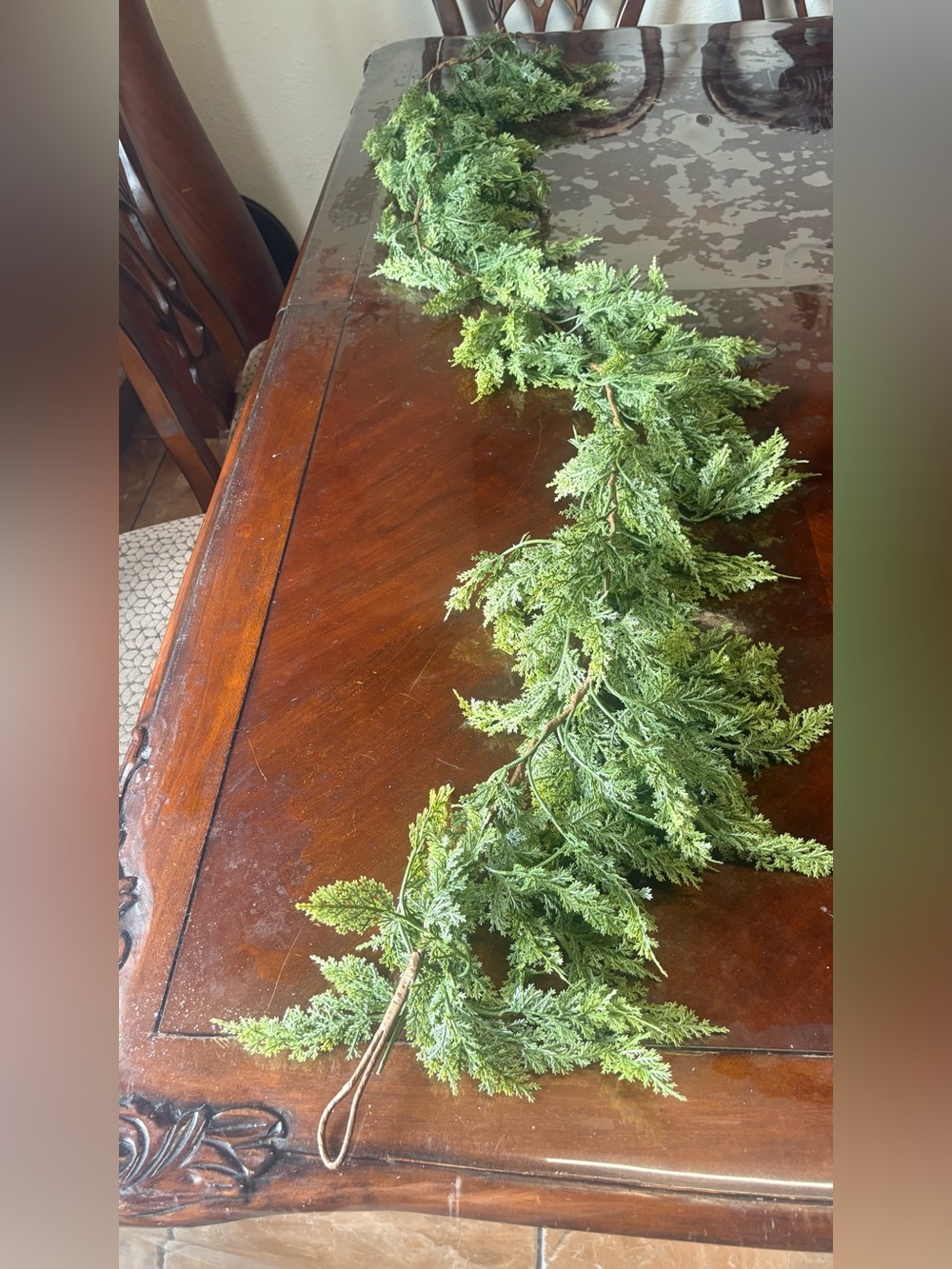 6 ft Artificial Garland - Green - Home Decor Holiday